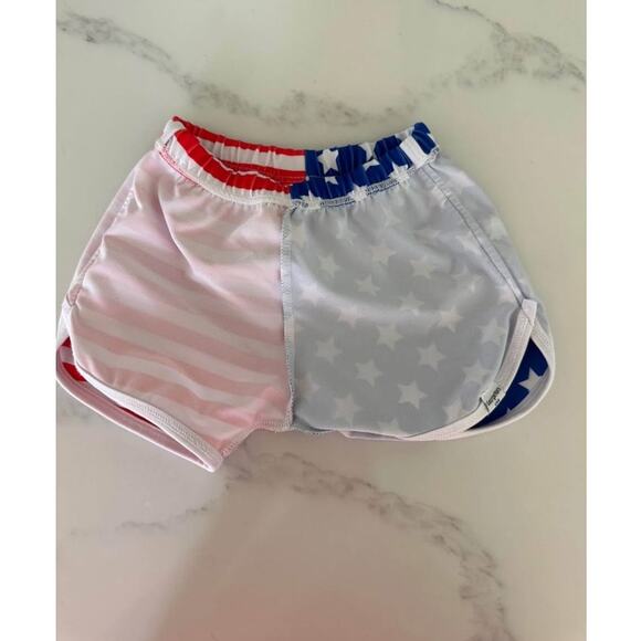 George Hats Stars and Stripes Track Shorts 2T-3T - Picture 7 of 7